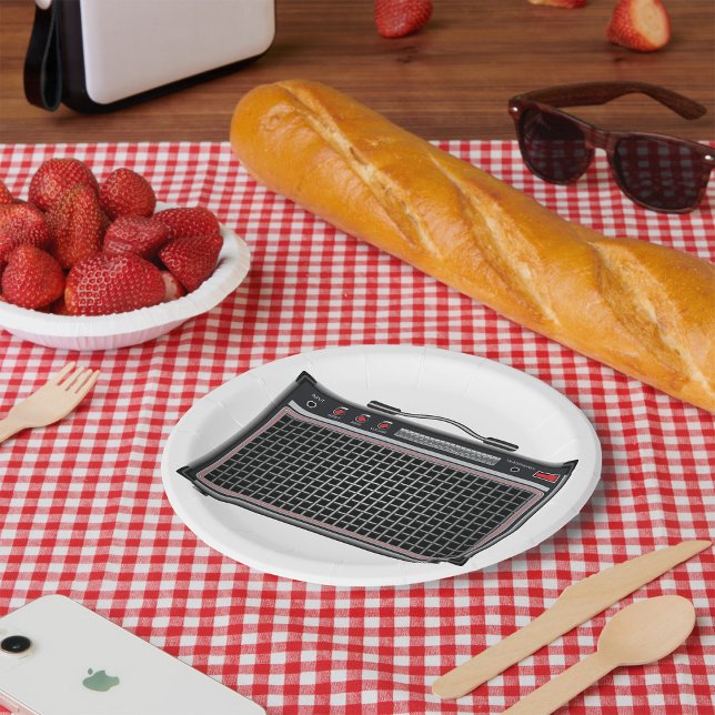 Electric Guitar Amplifier Paper Plate (Creator Uploaded)
