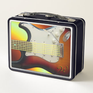Electric Guitar Art 1 Lunch Box