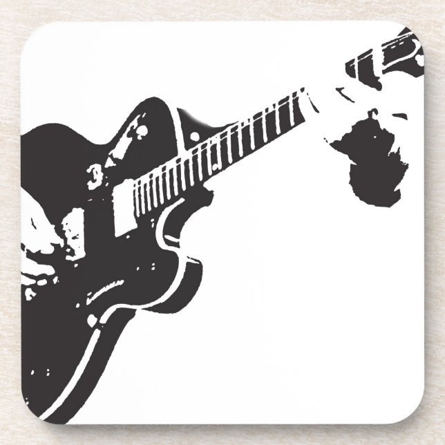 Electric Guitar Coaster (Front)