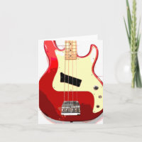 Electric Guitar in Red