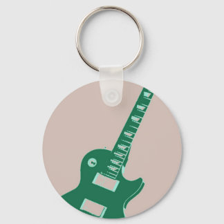 Electric Guitar Key Ring