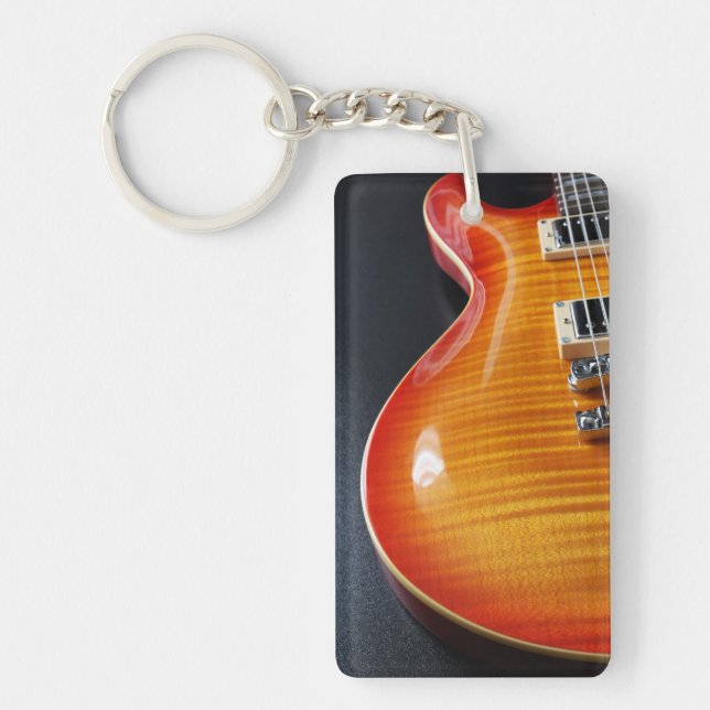 Electric Guitar Keychain (Front)