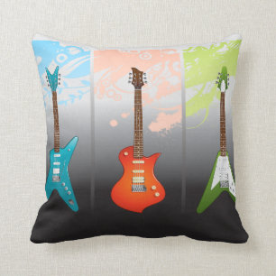 Electric Guitar Lovers Dream Cushion