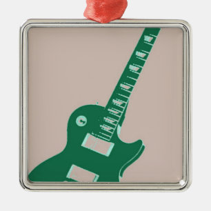 Electric Guitar Metal Tree Decoration