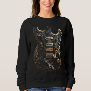 Electric guitar music instrument Graphic steampunk Sweatshirt