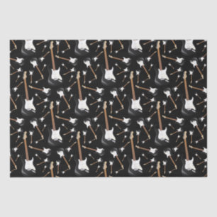 Electric Guitar Musician Music Teacher Tissue Paper