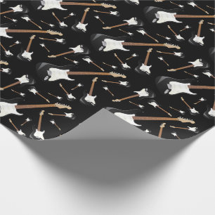 Electric Guitar Musician Music Teacher Wrapping Paper
