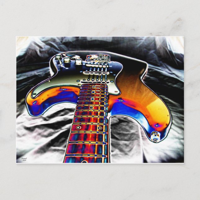Electric Guitar Postcard (Front)