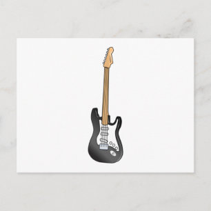 Electric Guitar Postcard