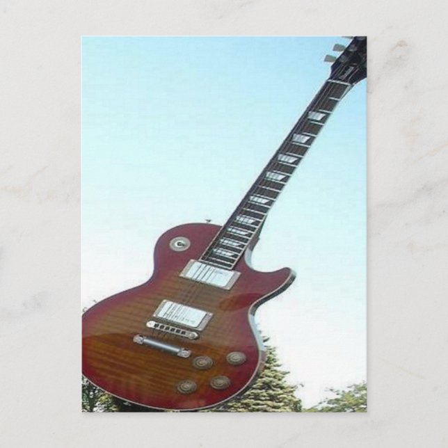 Electric Guitar Postcard (Front)