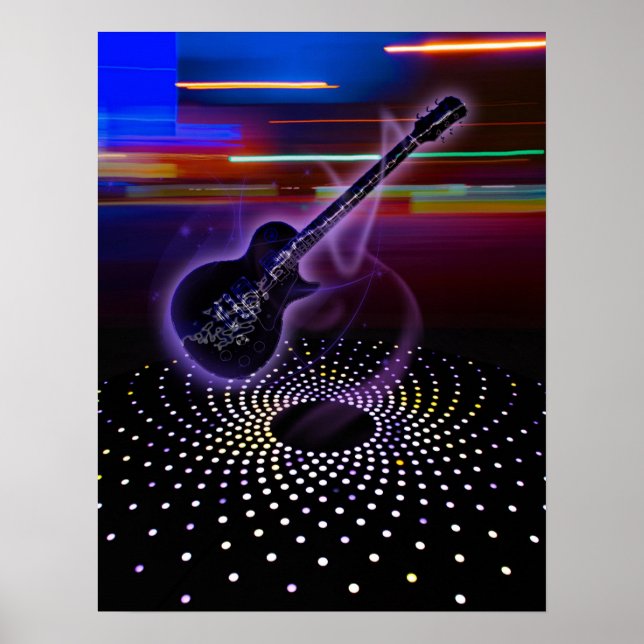 ELECTRIC GUITAR POSTER (Front)