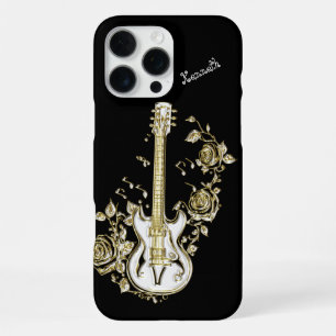 Electric Guitar Sparks Musical Vibes iPhone 16 Pro Max Case