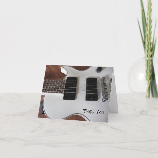 Electric Guitar Thank You (Front)