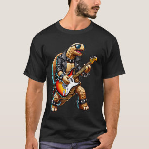 Electric Guitar Tortoise Music Concert Guitarist M T-Shirt