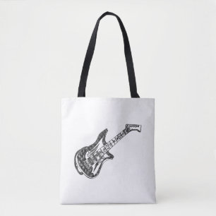 Electric Guitar Tote Bag