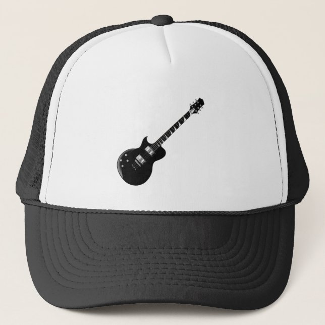 Electric Guitar Trucker Hat (Front)