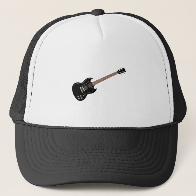 Electric Guitar Trucker Hat (Front)
