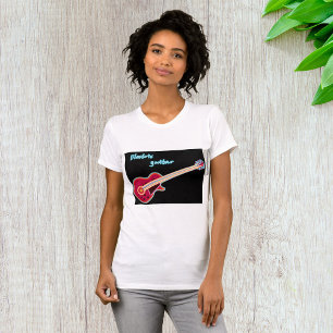 Electric Guitar Womens T-Shirt