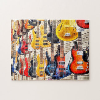 Electric Guitars Jigsaw Puzzle