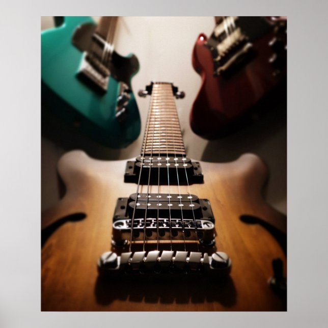 Electric Guitars Poster (Front)