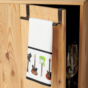 Electric Guitars Towel