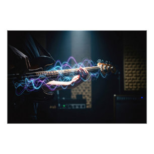 Electric Harmony Photo Print