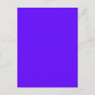 Electric Indigo Postcard