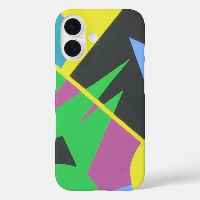 Electric Jolt Abstract Phone Case (Back)