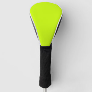 Electric Lime Solid color Golf Head Cover