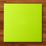 Electric Lime Solid Colour  Tile<br><div class="desc">Electric Lime Solid Colour</div>