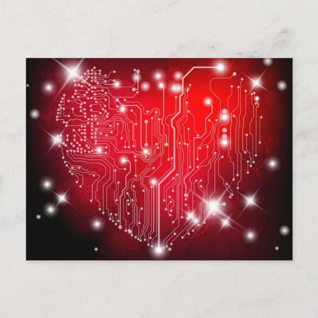 Electric Love Postcard (Front)