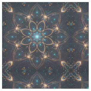 Electric Mandala Fabric