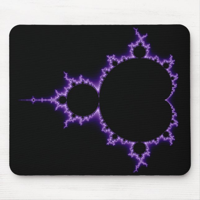 Electric Mandelbrot Set Mousepad (Front)