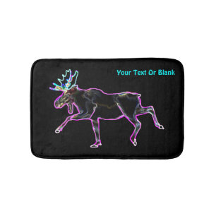 Electric Moose Bath Mat