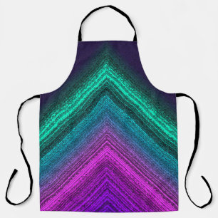 Electric Mountain Green Apron