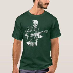 Electric Musician EGuitar Rock GuitaristGuitar Ske T-Shirt