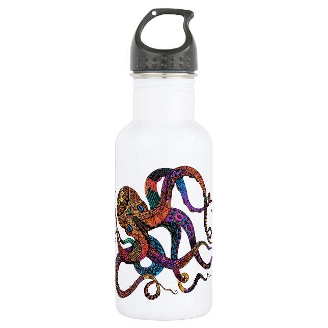 Electric Octopus Liberty Bottle (Front)