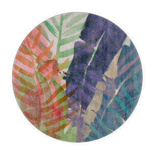 Electric Palms Cutting Board