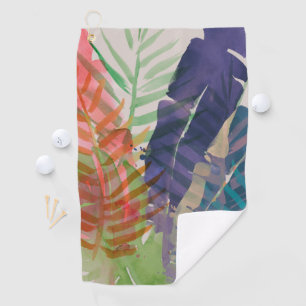 Electric Palms Golf Towel