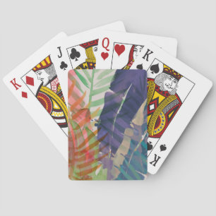 Electric Palms Playing Cards