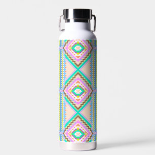 Electric Pastel Dream Kaleidoscope Water Bottle
