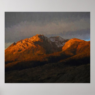 Electric Peak Poster