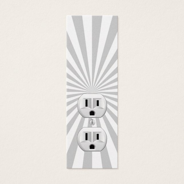 Electric Plug Wall Outlet Fun Customise This! (Front)