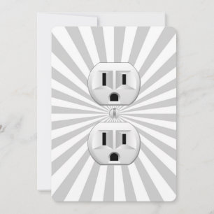 Electric Plug Wall Outlet Fun Customise This!
