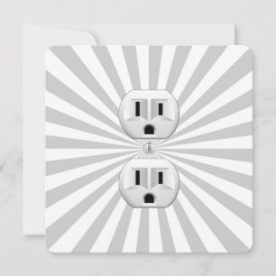 Electric Plug Wall Outlet Fun Customise This!