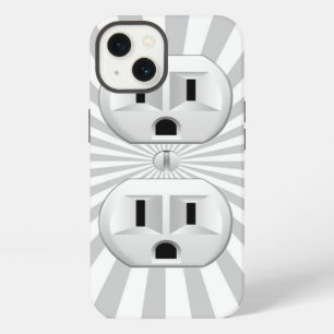 Electric Plug Wall Outlet Fun Customise This! iPhone 13 Case