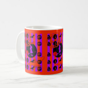 Electric Pop Colours Halloween Mug