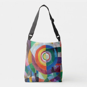 Electric Prisms No. 41   Sonia Delaunay   Crossbody Bag