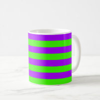 Electric Psychedelic Purple And Harlequin Green