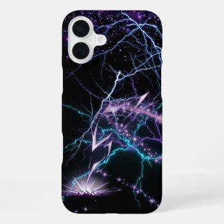 Electric Purple Lightning Storm Phone Case - Cosmi
